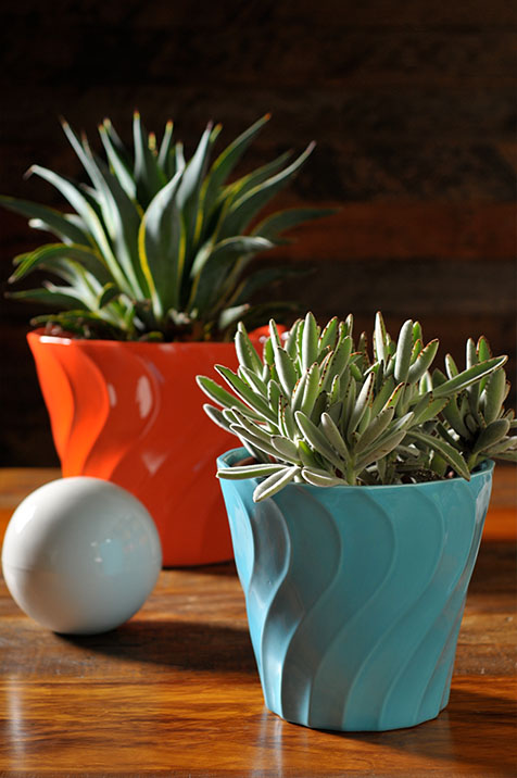 Swirl Pot 16 Inch