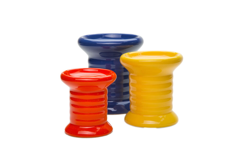 SPOOL CANDLESTICK MEDIUM  - SECONDS